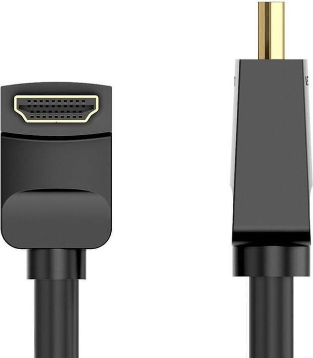 Produktbild Vention Cable HDMI AARBG 1,5m Angle 90° (black) (1.50 m)