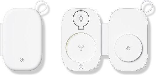 Actual product image Celly Caricabattery Wireless 3 in 1 Magpocket3in1 (15 W)
