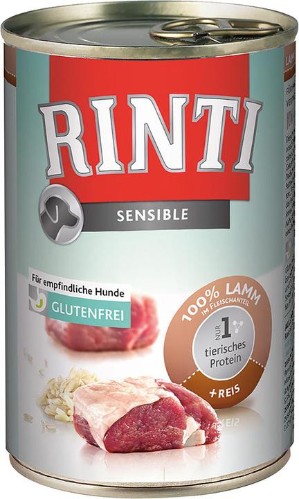 Produktbild Rinti Sensible Lamm & Reis (Adult, 1 Stk., 400 g)