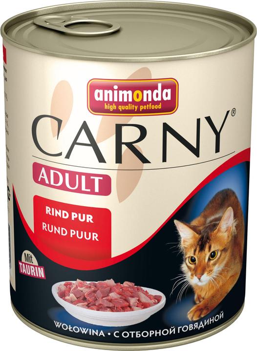 Image du produit animonda Carny Adult Pure Beef (Adulte, 1 pcs, 800 g)