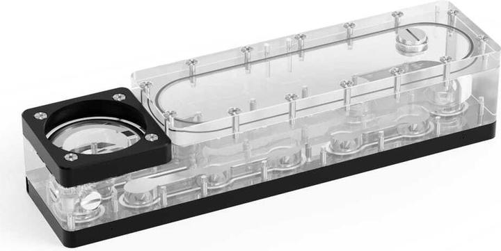 Actual product image Alphacool Apex Distro Plate North XL D5/DDC Black (14647)