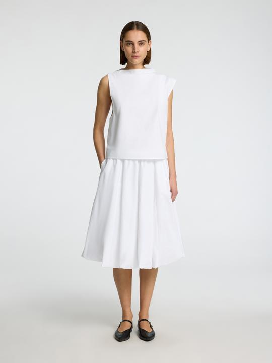 Produktbild Selected Bubble Hem Midirock (38)