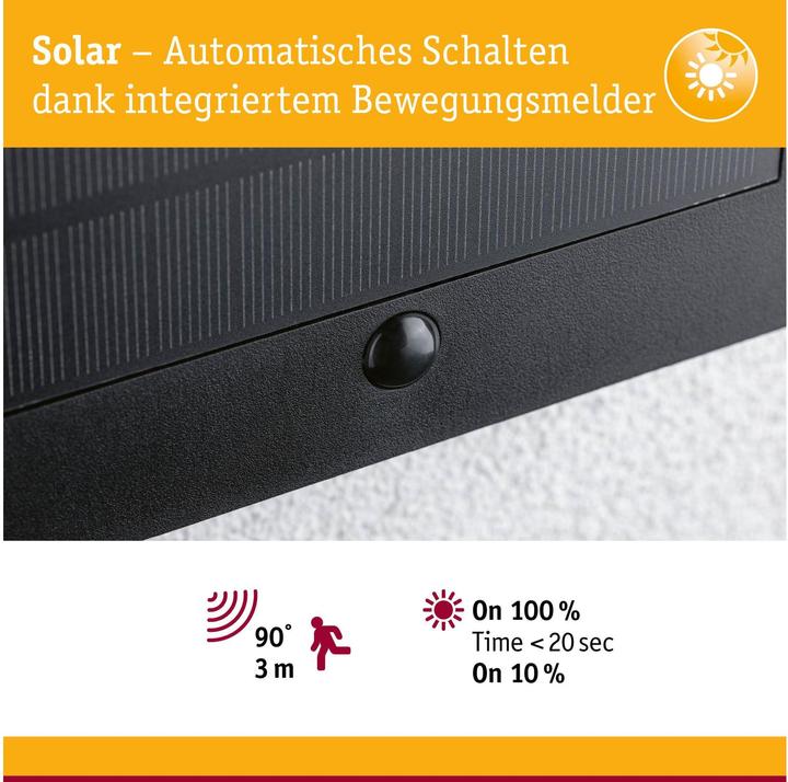 Image du produit Paulmann Numéros de maison solaires (18 lm, IP44)