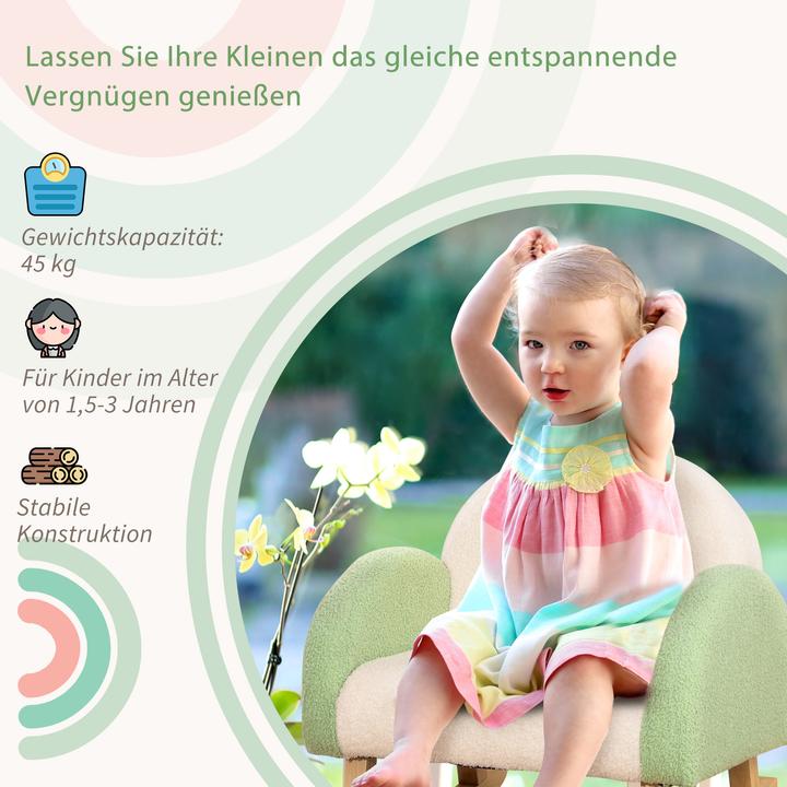 Actual product image Homcom Children's sofa with rocking function