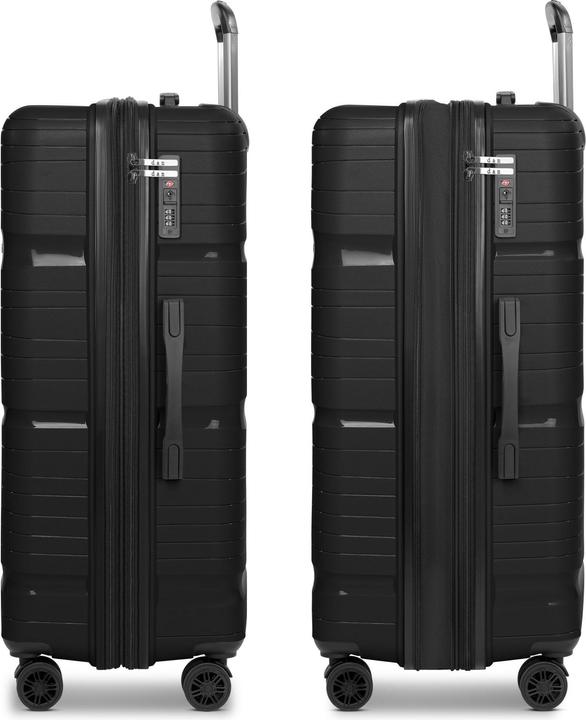 Immagine prodotto D&N Travel Line 4300-Plus Carrello a 4 ruote L 76 cm con piega ad espansione (96 l)