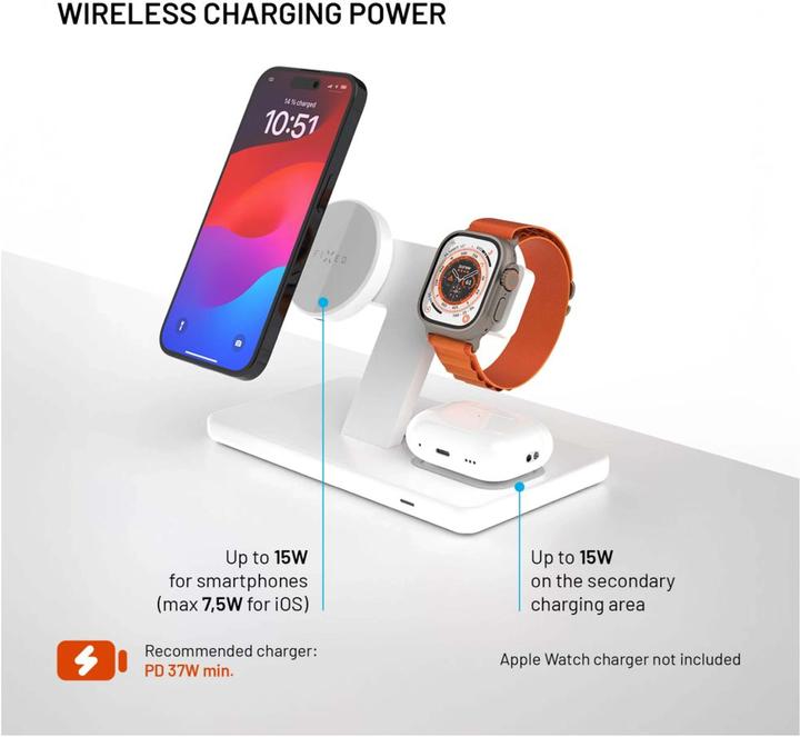 Actual product image Fixed MagPowerstation, biały (37 W)