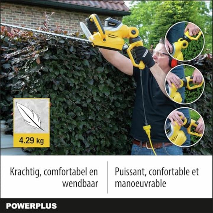 Image du produit Powerplus Taille-haies 750W 690mm (Fonctionnement sur secteur)