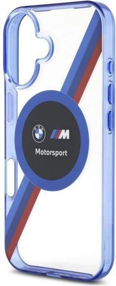 Actual product image BMW BMHMP16S23HTPUT iPhone 16 6.1" przezroczysty/transparent hardcase Motosport IML Circle Ma (Apple iPhone 16)