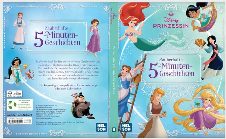Produktbild Disney Prinzessin: Disney Prinzessinnen: Zauberhafte 5-Minuten-Geschichten (Deutsch, 2025)
