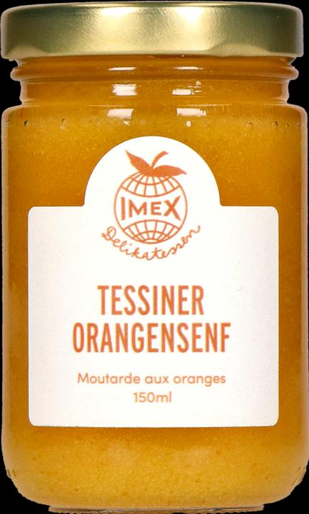 Image du produit Imex Delikatessen Moutarde à l'orange du Tessin (150 g)