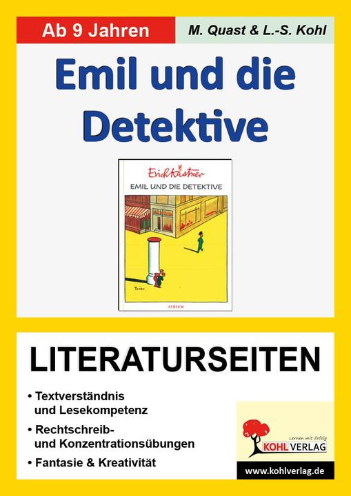 Energie-Label Emil und die Detektive / Literaturseiten (Deutsch, Lynn-Sven Kohl, Moritz Kohl Quast, 2007)