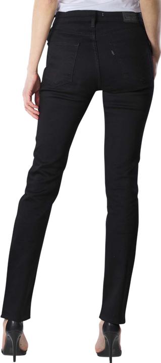 Produktbild Levis 724 Jeans High Rise Straight soft black (W32/L32)
