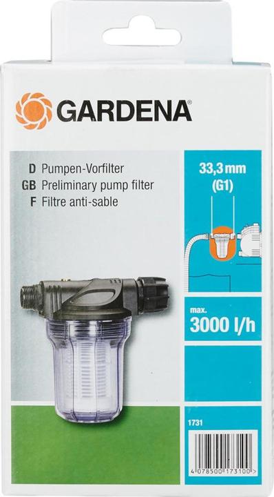 Image du produit Gardena Préfiltre pour pompes