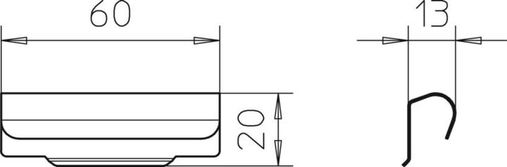 Immagine prodotto OBO Bettermann obo-bettermann Cinghia automatica. portacbl. Connessione per parete divisoria scorrevole TSGV VA4310 (10 pz.)