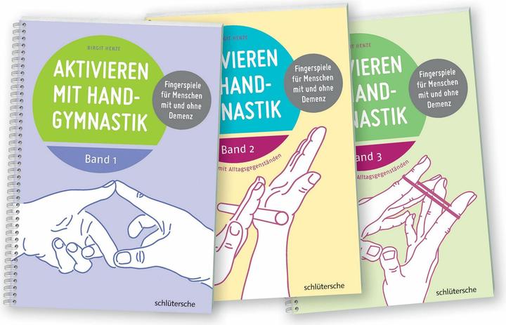 Produktbild Aktivieren mit Handgymnastik, 3 Bde. im Set (Deutsch, Birgit Henze, 2016)