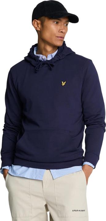 Actual product image Lyle and Scott Mens Pullover Hoodie (S)