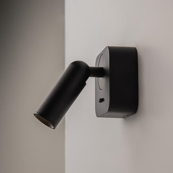 Image du produit Maytoni Applique murale LED Mirax 3W pivotante, orientable Noir Blanc Chaud (250 lm)