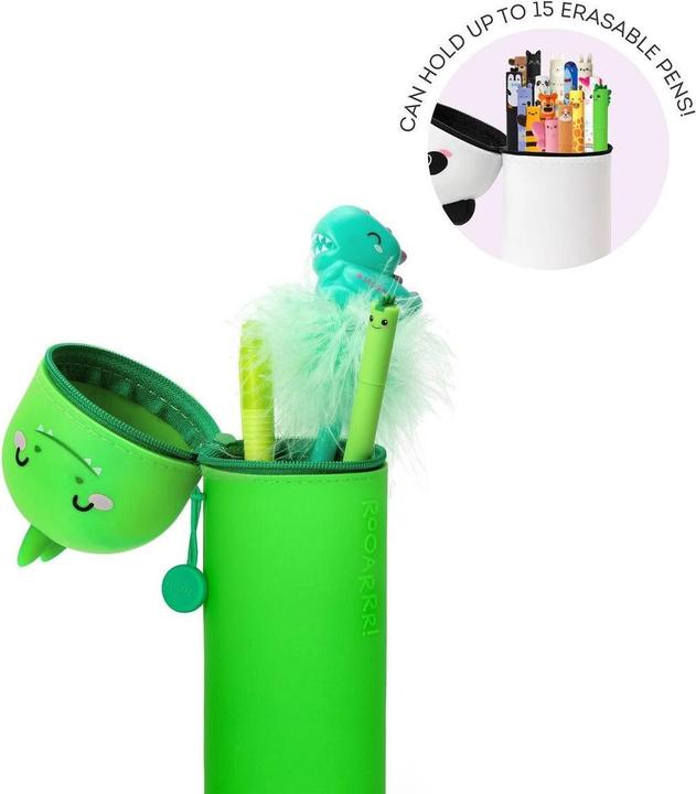 Produktbild Legami Federmäppchen 2-in-1 aus Silikon - Kawaii - Dino