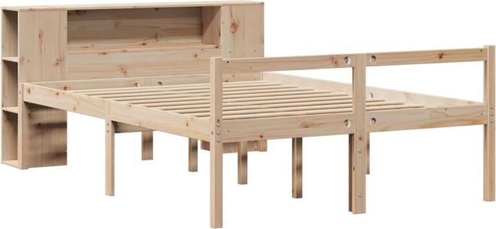Image du produit vidaXL Bett mit Regal (140 x 200 cm)