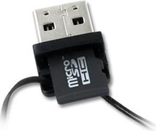 Actual product image Integral Memory microSD Card Reader (USB 2.0)