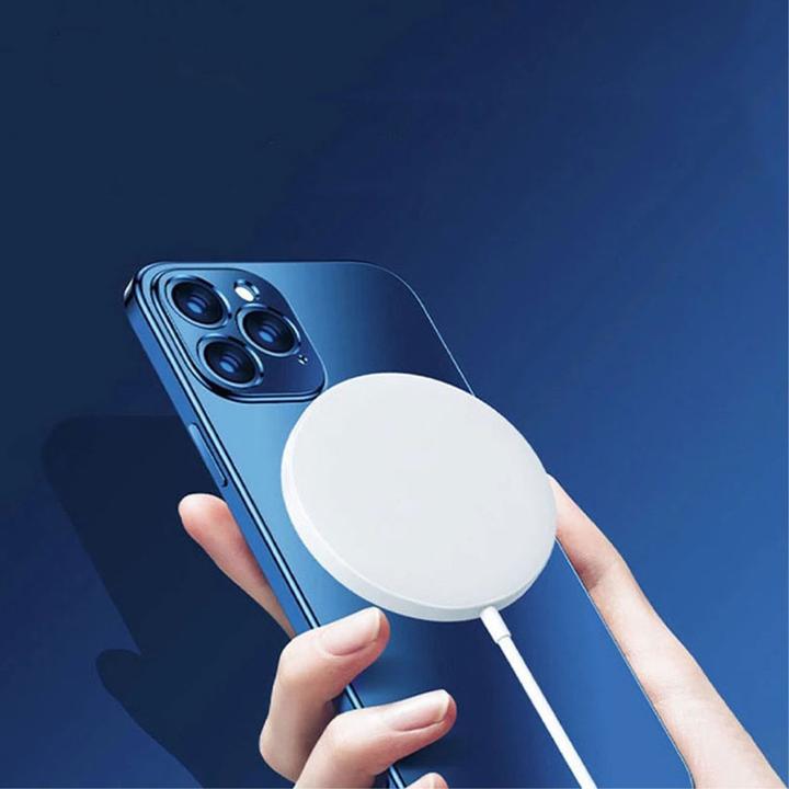 Produktbild Deltalabs USB C MagSafe Ladegerät Magnetischer Qi-Wireless Charger 15W, 1m (15 W)