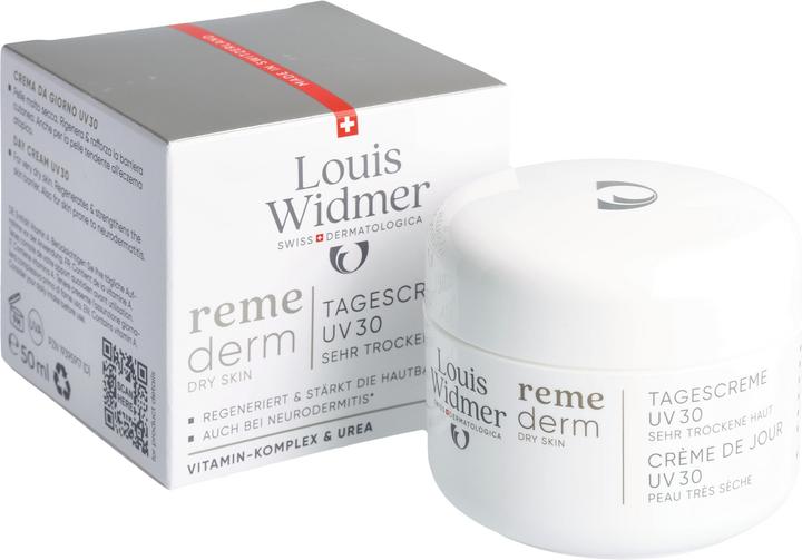Actual product image Widmer Louis Remederm Tagescreme UV30 parfumiert 50 ml (50 ml, Day cream, SPF 30)