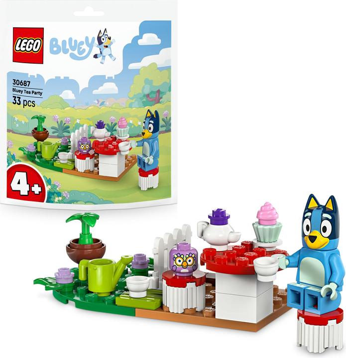 Actual product image LEGO Bluey's tea party (30687, LEGO DC)