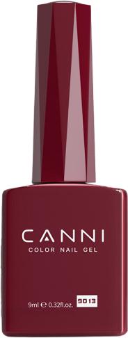 Actual product image Canni Gel lacquer 9013 UV/LED (Red-Brown, UV gel varnish)