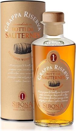 Produktbild Sibona Grappa Riserva Botti Da SAUTERNES in Etui