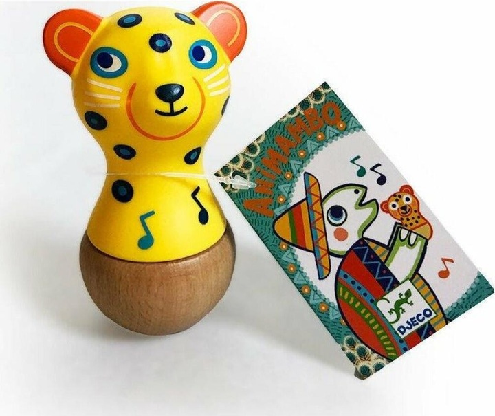 Produktbild Djeco Maracas Jaguar ass (Deutsch, Englisch, Französisch, Italienisch)