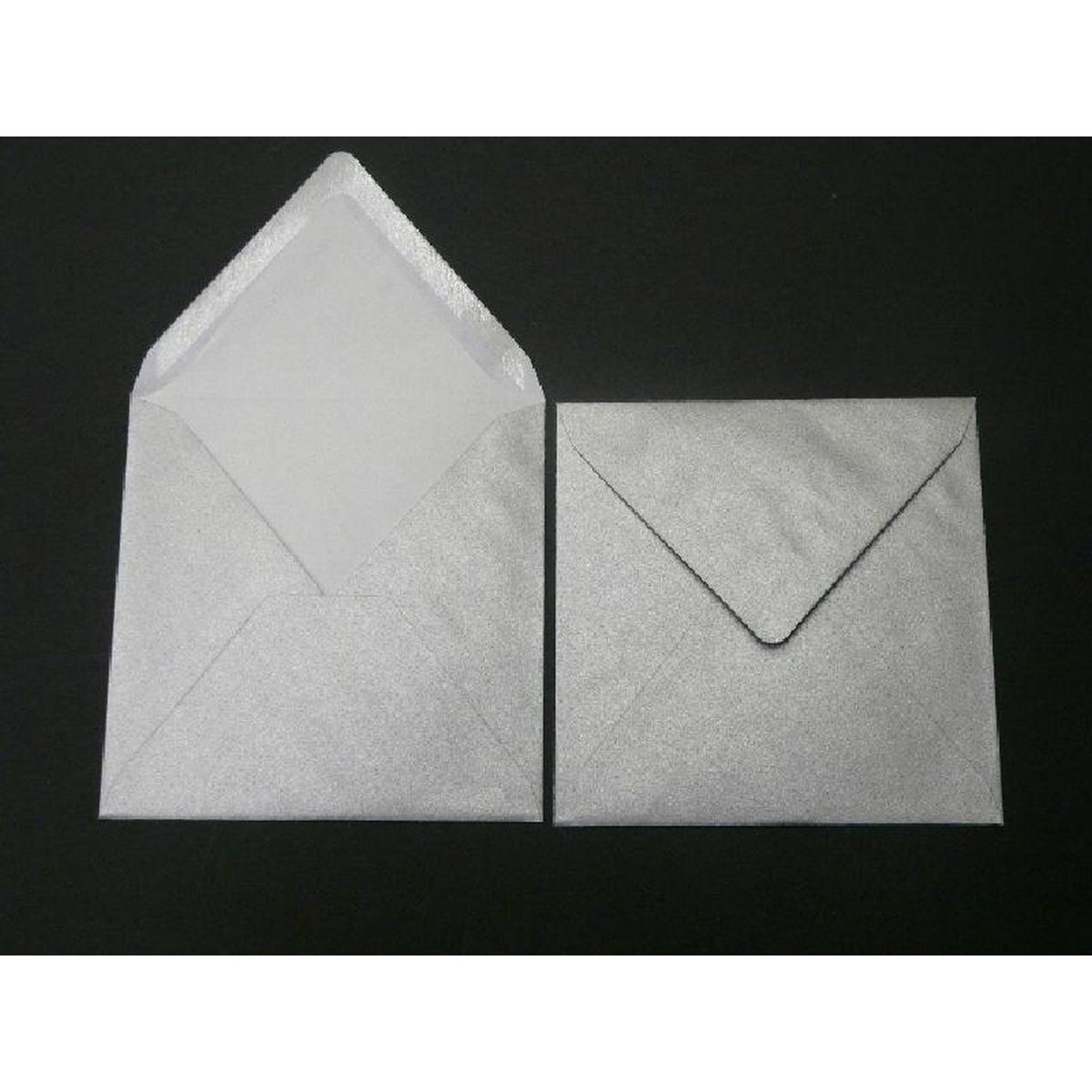 Thumbnail - Blanke, Briefumschlag, Briefumschläge 164x164mm 100g/qm gummiert VE=100 Stück silber (100 x)
