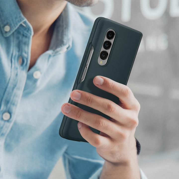 Actual product image Samsung silicone cover (Samsung Galaxy Z Fold3)