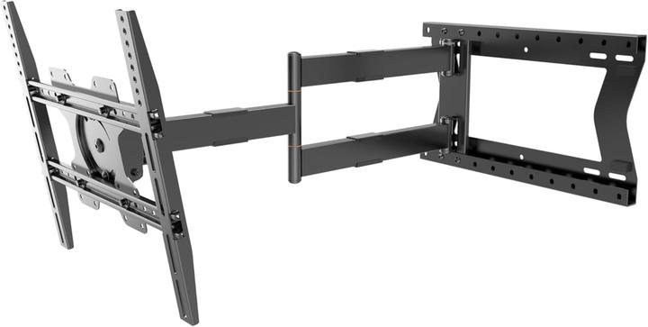 Nanook TV-beugel met extra lange arm tot 80 cm - Draaien - 32-75 inch - Max. 60 kg - VESA 100x100 t/m 400x4 (Mur, 60 kg, 32" - 75")