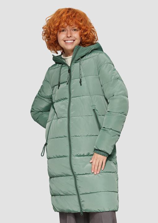 Produktbild S.Oliver Outdoor-Mantel Gesteppter Mantel mit Kapuze