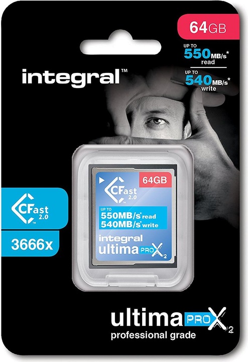 Produktbild Integral Memory Cfast Ultima Pro X2 (64 GB, CFast)