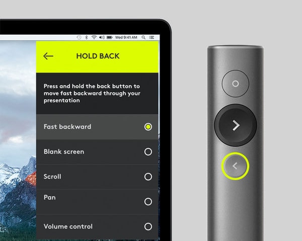 Actual product image Logitech Spotlight