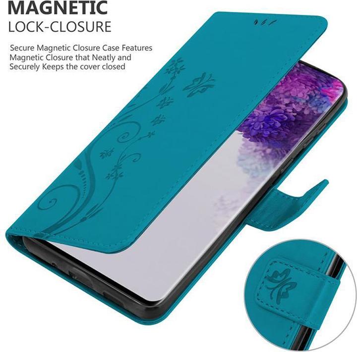 Produktbild Cadorabo Flower Book Cover (Samsung Galaxy S20 Ultra)