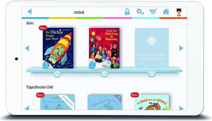 Produktbild Odys Tiger Tab 8 (8", 16 GB, Weiss)