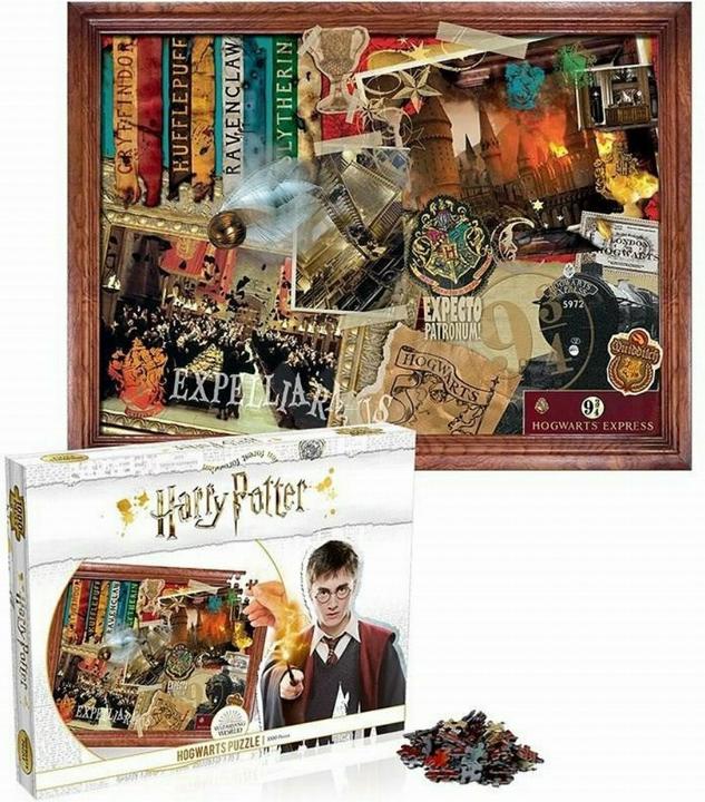 Produktbild 1000 es. siaurapjūklis „ Hogwarts“, 1000 det. (1000 Teile)