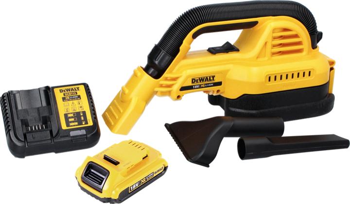 Image du produit DeWalt DCV 517 D1 Aspirateur à main sans fil 18 V 1,9 L + 1x batterie 2,0 Ah + chargeur
