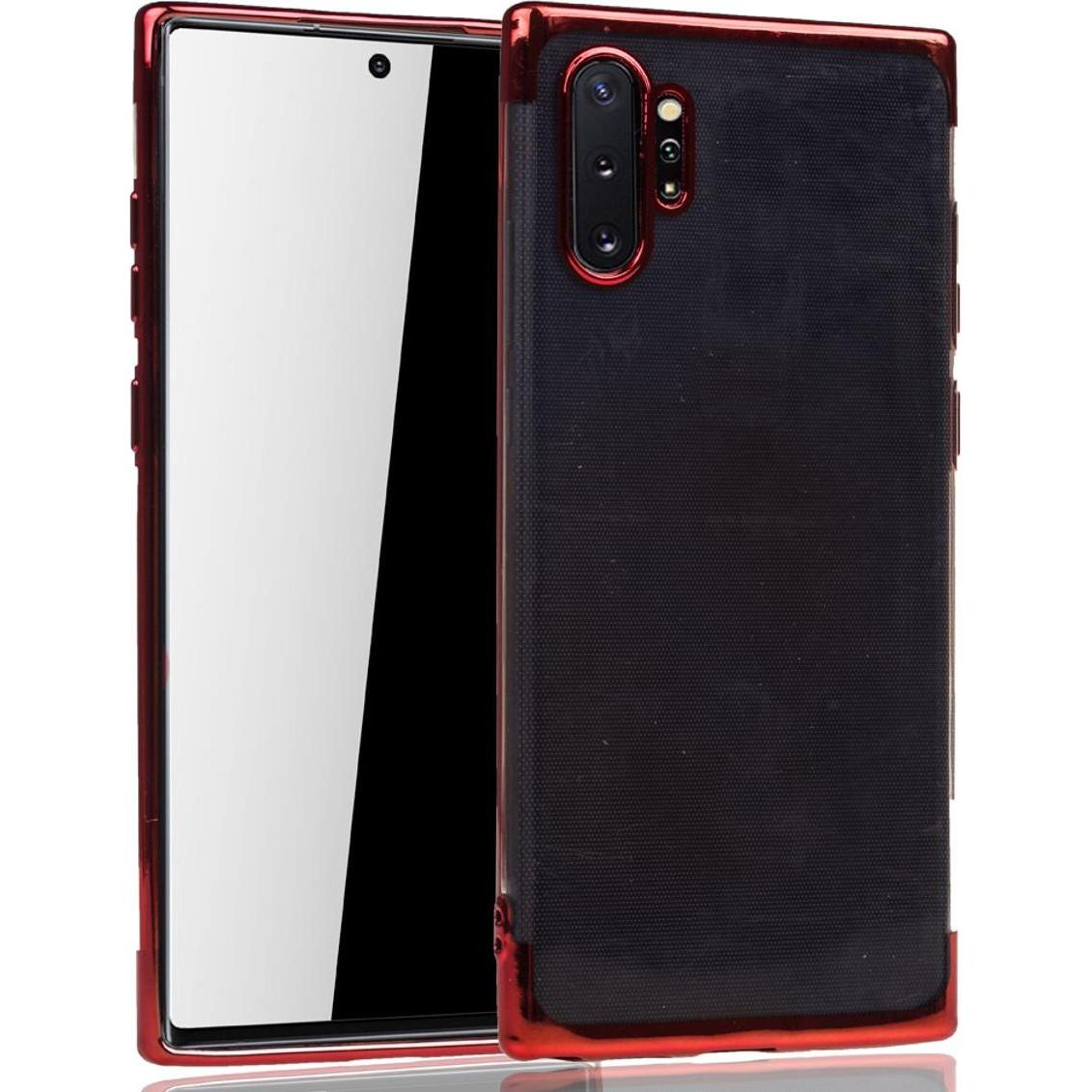 König Design Handyhülle für Samsung Galaxy Note 10 Plus Cover Schutz Tasche Schutzhülle Rot (Samsung Galaxy Note 10 Plus...