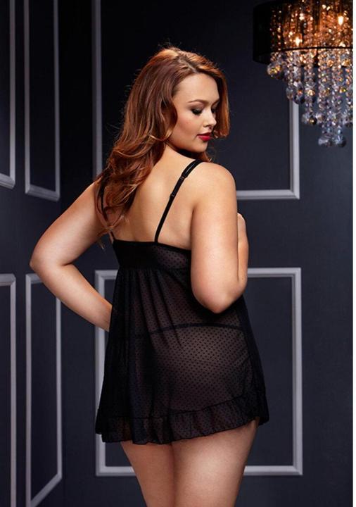 Actual product image Baci Babydoll Open Cup Bra (46, 52)