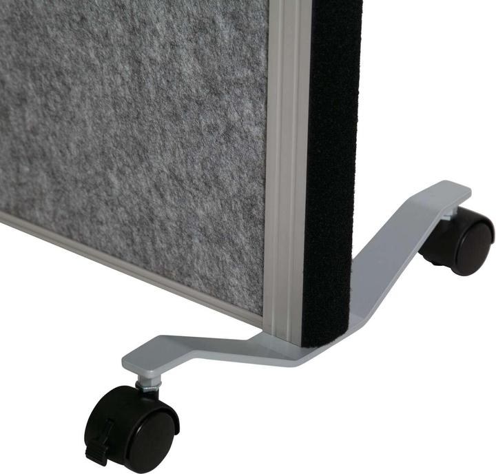 Actual product image Maul Acoustic partition MAULcocoon 9701195 silver 100.0 x 182.0 cm (100 x 182 cm)