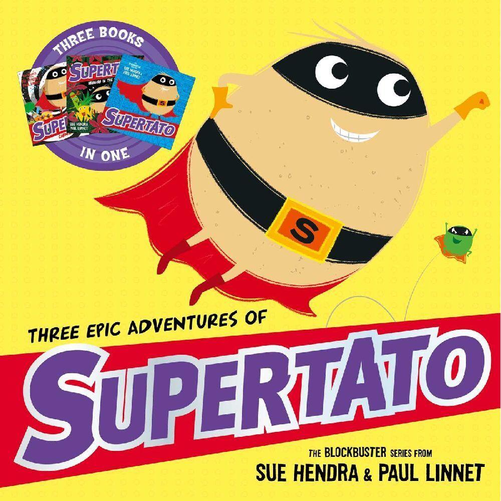 Hendra:Three Epic Adventures of Superta, Kinderbücher von Sue Hendra, Paul Linnet