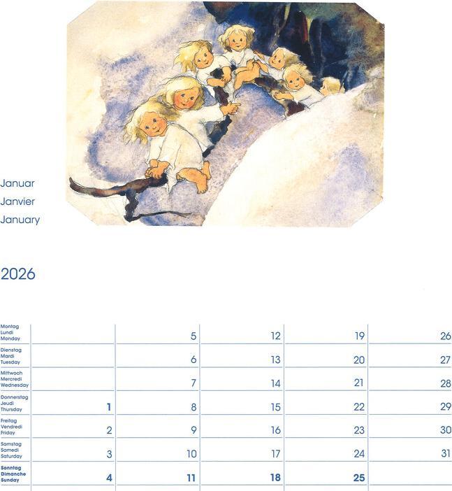 Immagine prodotto Cosa Calendario fotografico Mili Weber