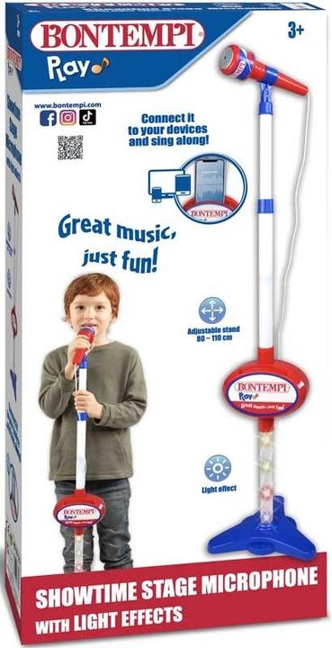 Produktbild Bontempi 40 0710 Microphone - Blue and Red