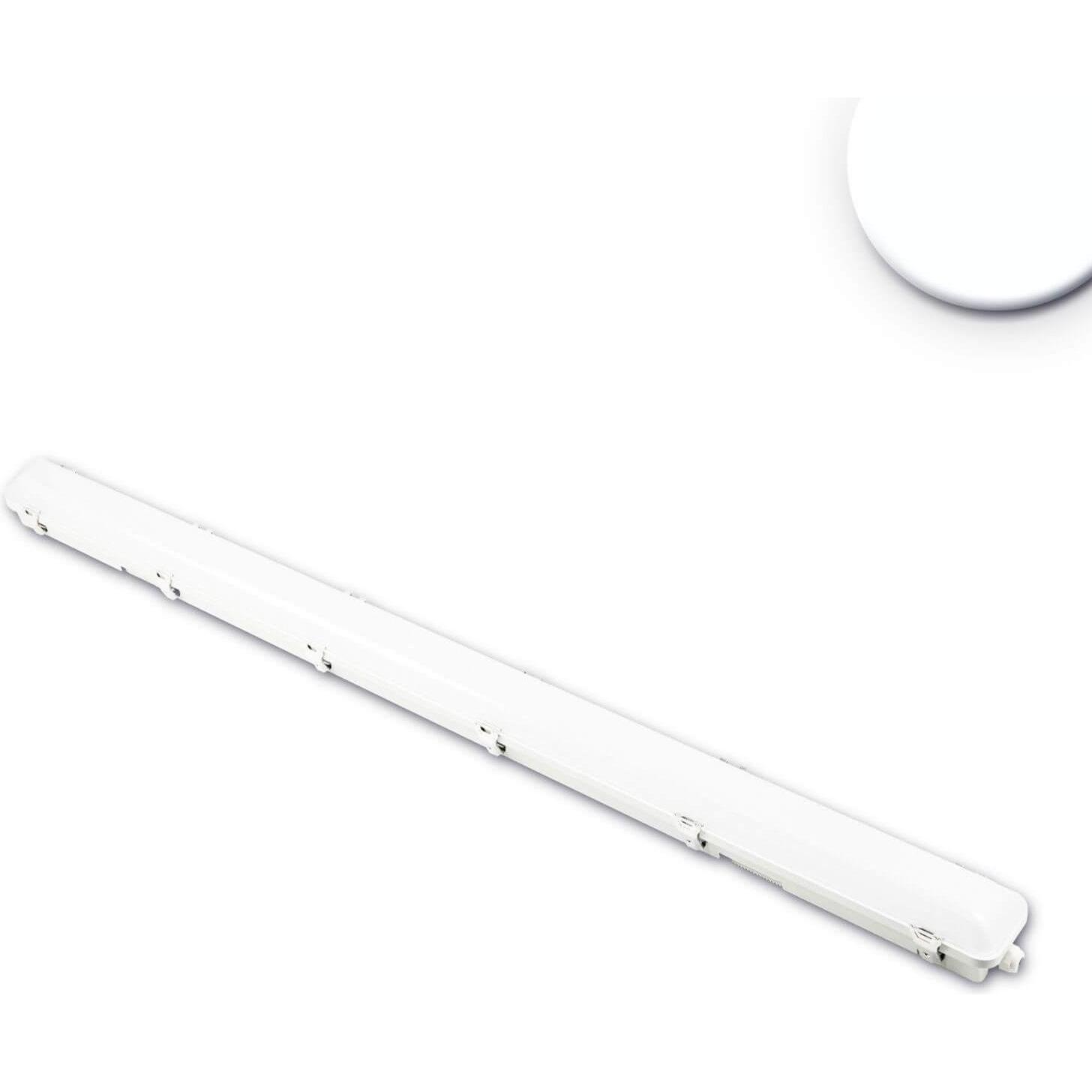Isoled, Wandleuchte + Deckenleuchte, LED Wannenleuchte 150cm IP65, Powerswitch 33W-60W, kaltweiss