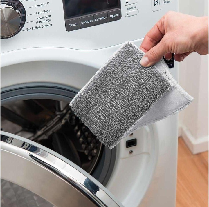 Produktbild Polti PAEU0356 Waschzubehör Mop Blau, Grau (2 Stk.)