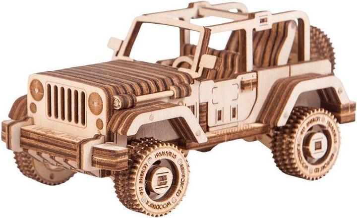 Image du produit Wood Trick Kit de voiture - Kit de construction en bois 3D