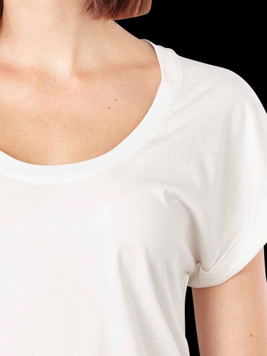 Produktbild Marc O'Polo Deep Round Neck T-Shirt Short Sleeve White (XL)
